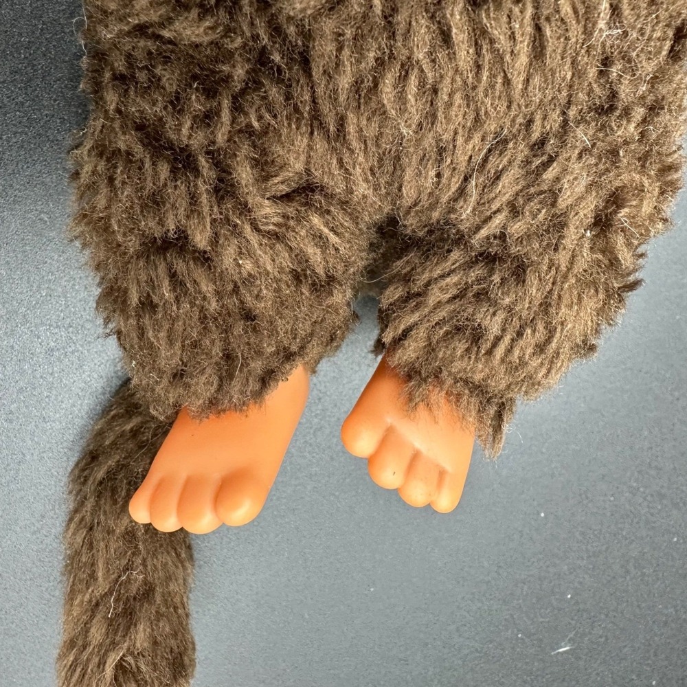 Vintage Monchhichi Monkey Doll Thumbsucking Pacifier Plush Toy Japan 1974 7" - Picture 5 of 6